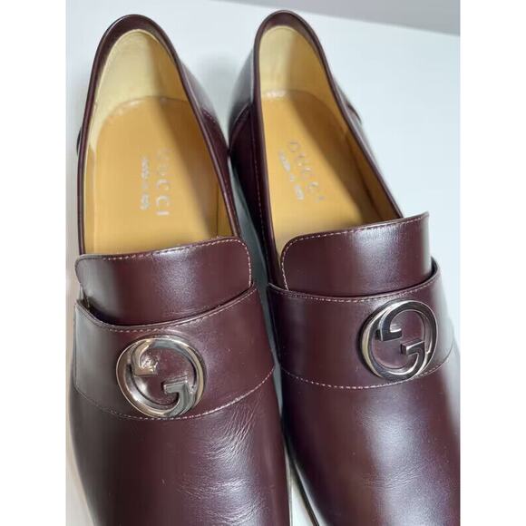 Authentic Gucci Men Multicolor Leather Loafer - Picture 7 of 11